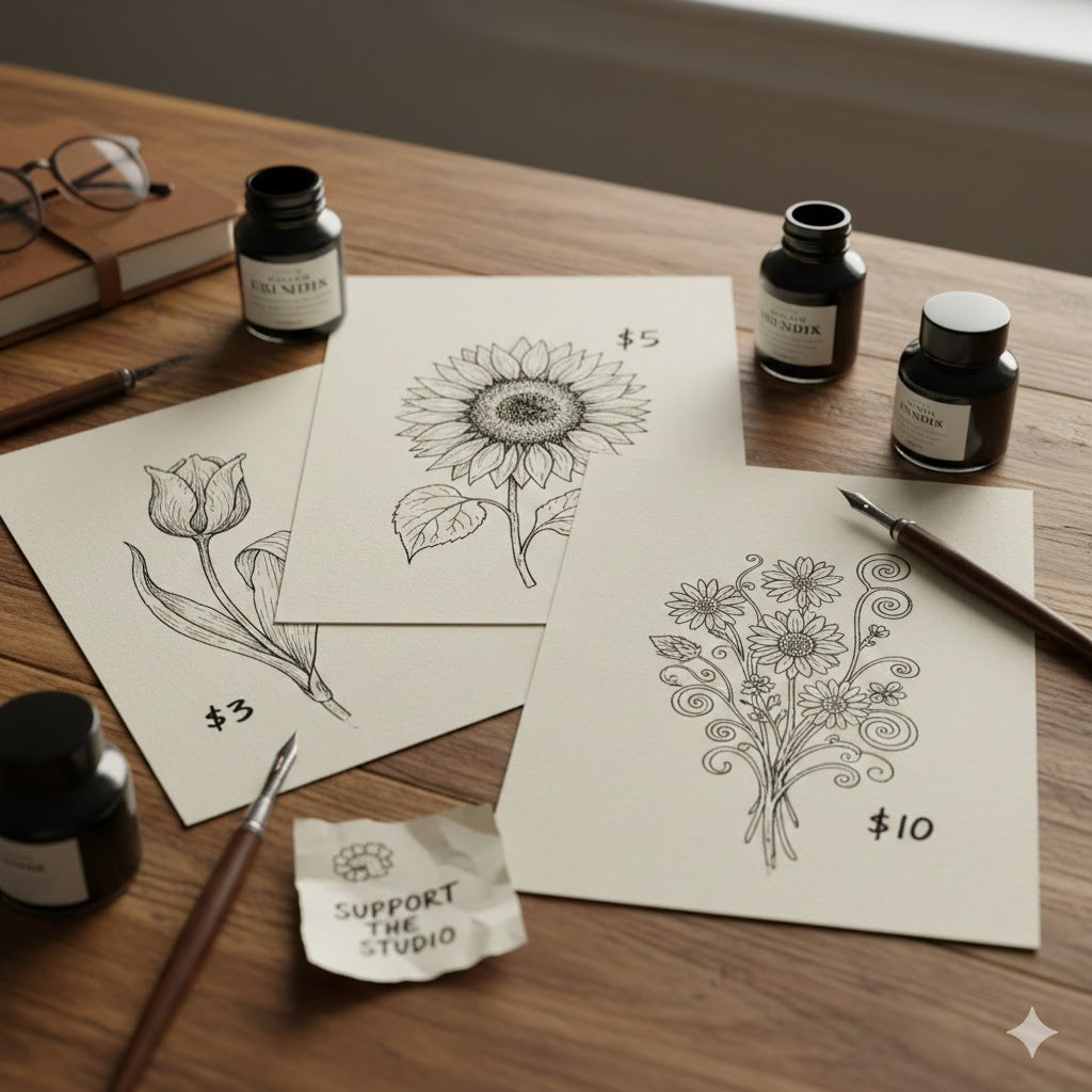 Support the Studio (Send a Flower)